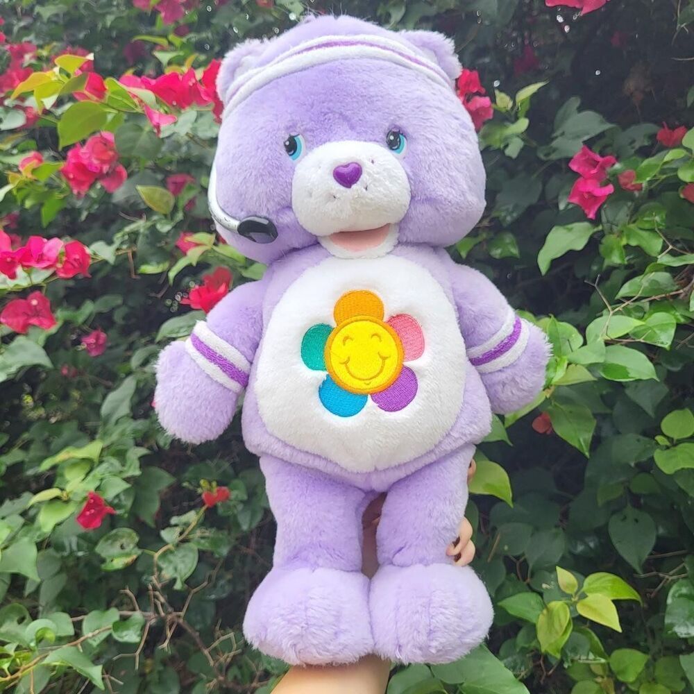 2004 14 inch Harmony Bear Exercise Care Bear